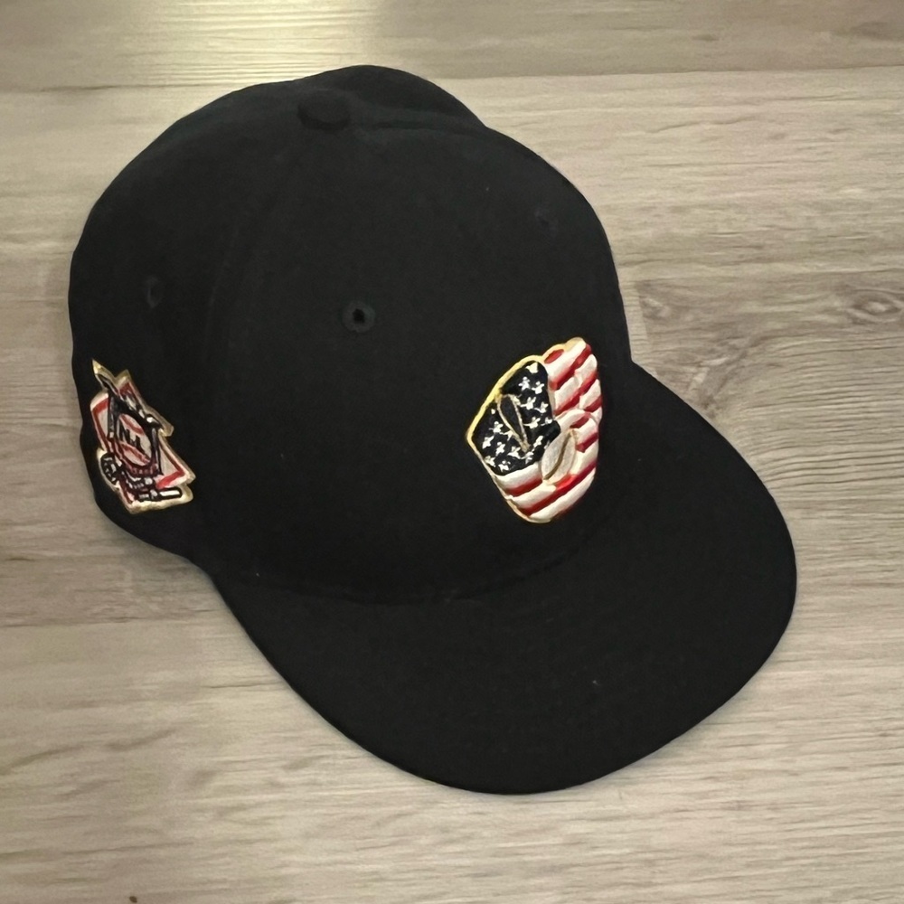 New Era Brewers Hat; American Flag 6 3/4